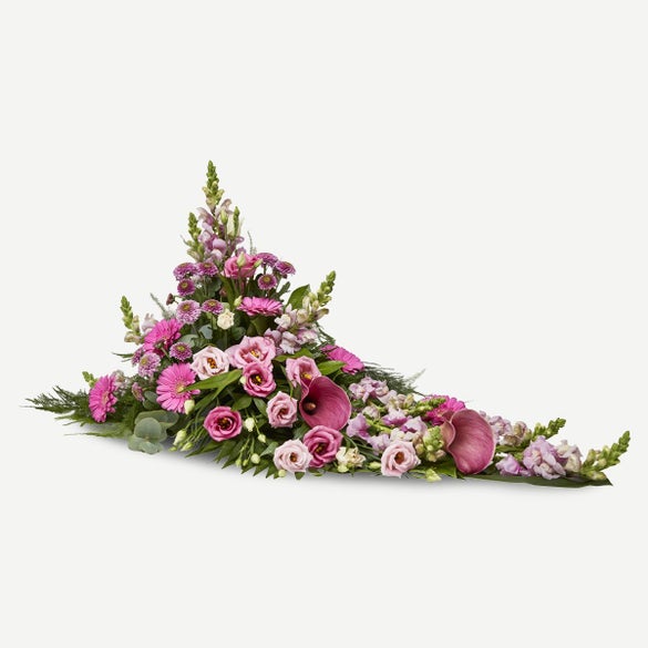 Båredekoration i klassisk stil - pink